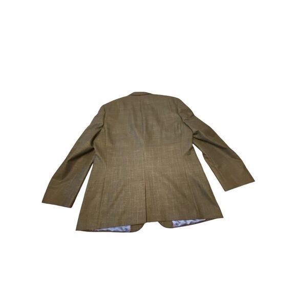 Chaps Ralph Lauren Two Button Gray Blazer Poly Blend Sport Coat Jacket Size 44R - Picture 4 of 16